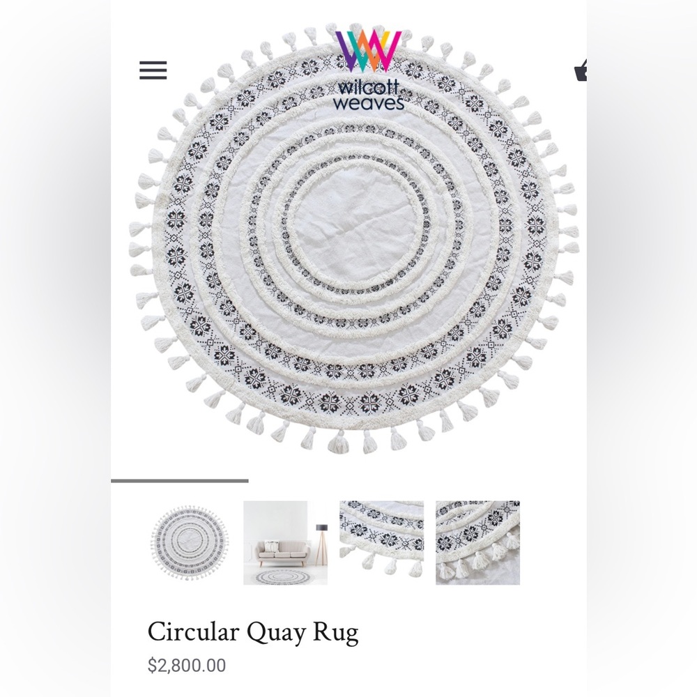 Wilcott Weaves’ Circular Quay rug - Picture 7 of 7